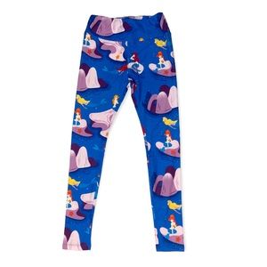 Ambrie mermaid print leggings